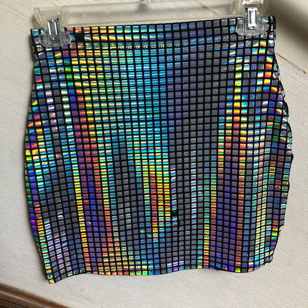 Iridescent skirt Blacklick